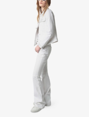 ZADIG&VOLTAIRE: Kioky Fitted Denim Jacket