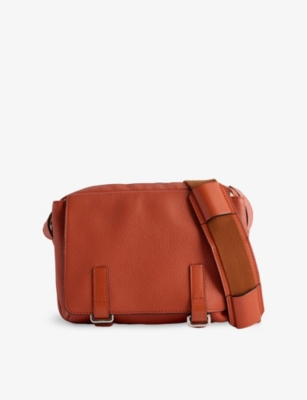RESELFRIDGES: Pre-Loved Loewe Military Leather Messenger Bag