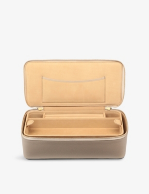 SMYTHSON: Panama Leather Jewellery Case