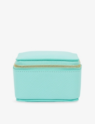SMYTHSON: Square Medium Leather Trinket Case