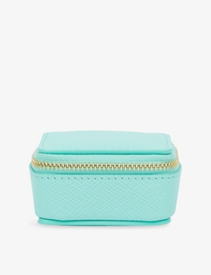 SMYTHSON: Square Small Leather Trinket Case