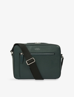 SMYTHSON: Ludlow Leather Cross-Body Bag