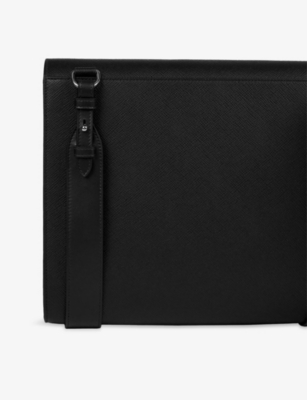 SMYTHSON: Portman Leather Shoulder Bag