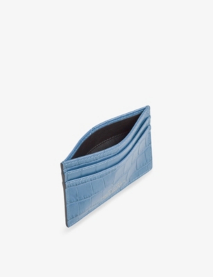 SMYTHSON: Flat Leather Card Holder