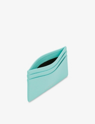 SMYTHSON: Flat Leather Card Holder