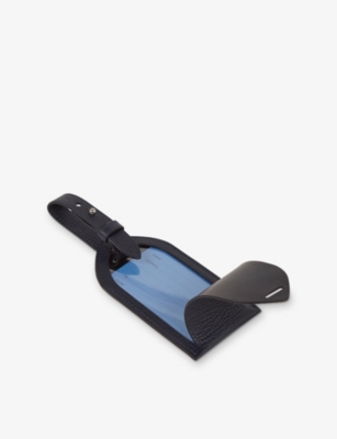 SMYTHSON: Ludlow Leather Luggage Tag