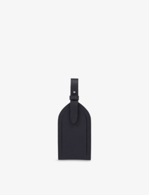 SMYTHSON: Ludlow Leather Luggage Tag