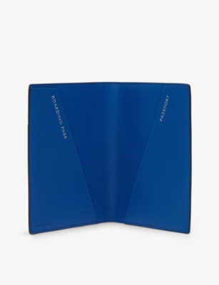 SMYTHSON: Panama Leather Passport Cover