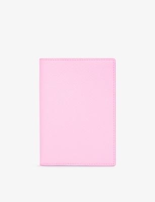 SMYTHSON: Panama Leather Passport Cover