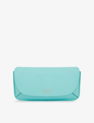 SMYTHSON: Panama Leather Sunglasses Case