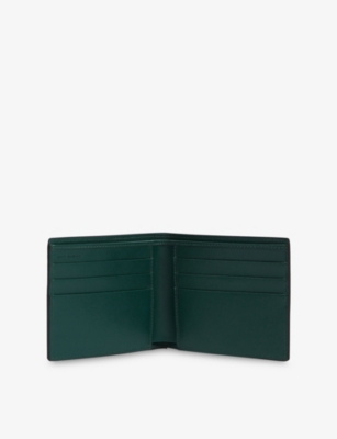 SMYTHSON: Panama 6-Card Slot Leather Wallet