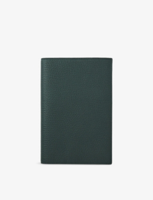 SMYTHSON: Evergreen Refillable Leather Notebook 19.5cm x 14.5cm