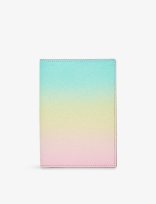 SMYTHSON: Panama Leather Passport Cover