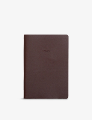 GRY MATTR BY JOE MIMRAN: A5 Vegan-Leather Notebook
