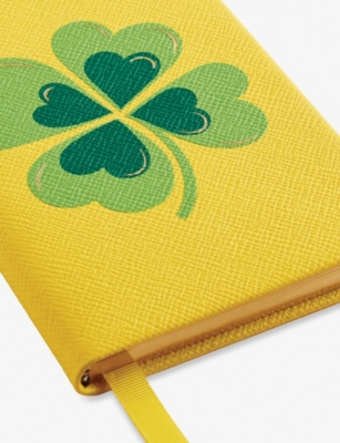 SMYTHSON: Chelsea Leather Notebook 16.7cm x 11.2cm