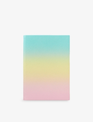 SMYTHSON: Panama Leather Notebook 19.5cm x 14cm