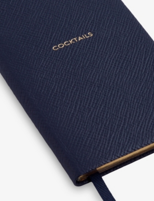 SMYTHSON: Cocktail Leather Notebook