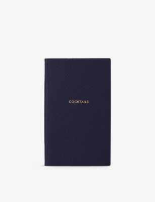SMYTHSON: Cocktail Leather Notebook