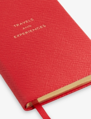 SMYTHSON: Travels And Experiences Leather Notebook
