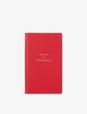 SMYTHSON: Travels And Experiences Leather Notebook