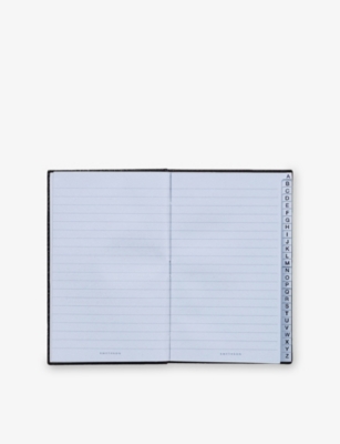 SMYTHSON: The Little Black Leather Notebook