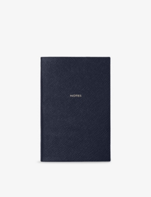 SMYTHSON: Chelsea Leather Notebook