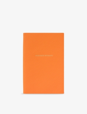 SMYTHSON: Wonder Woman Chelsea Leather Notebook