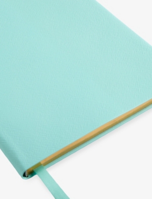 SMYTHSON: Portobello Leather Notebook 26cm x 21cm
