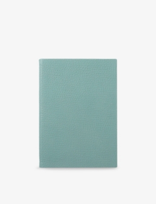 SMYTHSON: Soho Leather Notebook 19cm x 14cm