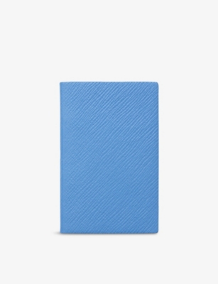 SMYTHSON: Wafer Grained Leather Notebook 10.5 x 7cm