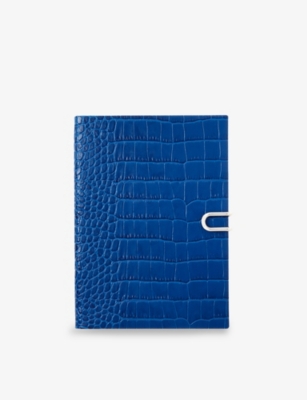 SMYTHSON: 2025-26 Panama Weekly Mid-Year Crocodile-Embossed Leather Diary 19.6cm x 14cm