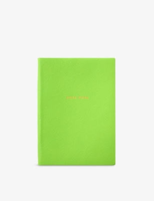 SMYTHSON: 2025-26 Soho Weekly Mid-Year Leather Diary 19.6cm x 14cm