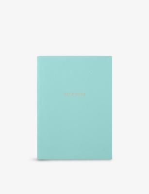 SMYTHSON: 2025-26 Soho Weekly Mid-Year Leather Diary 19.6cm x 14cm