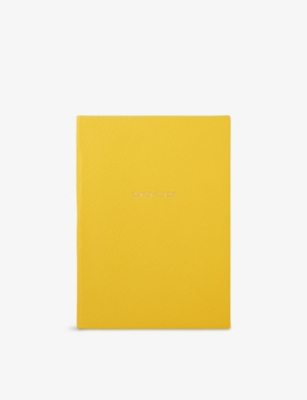 SMYTHSON: 2025-26 Soho Weekly Mid-Year Leather Diary 19.6cm x 14cm