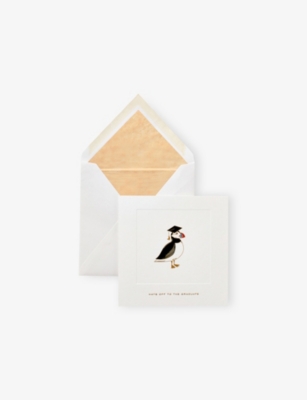 SMYTHSON: Graduation Greetings Card 15cm x 15cm