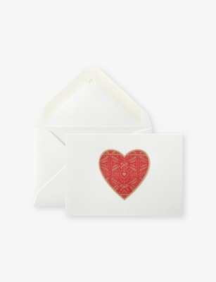 SMYTHSON: Hearts Gift Card 6.5 x 9.5cm