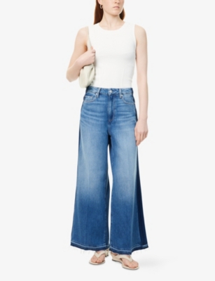 PAIGE: Portia Wide-Leg Denim Jeans