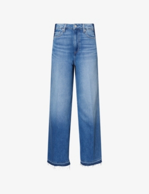 PAIGE: Portia Wide-Leg Denim Jeans