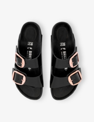 BIRKENSTOCK: Arizona Big Buckle Leather Sandals