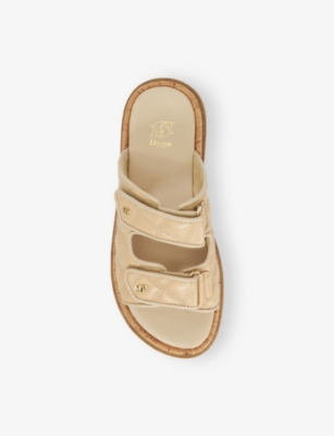 DUNE: Lottais Leather Sandals