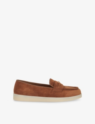 DUNE: Graciela Suede Loafers