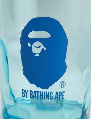 A BATHING APE: A Bathing Ape x Plakira Ape Head Tritan Glass