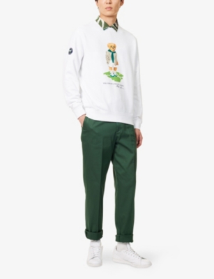 Polo Ralph Lauren X Wimbledon Cotton Polo Bear Sweatshirt
