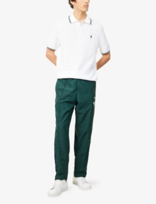 POLO RALPH LAUREN: Polo Ralph Lauren x Wimbledon Short-Sleeve Cotton Knitted Polo Shirt