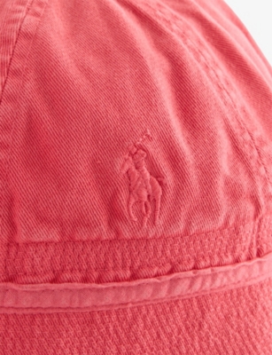 POLO RALPH LAUREN: Polo Pony Garment-Dyed Cotton-Twill Bucket Hat