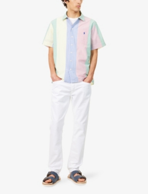 POLO RALPH LAUREN: Striped Boxy-Fit Cotton Shirt