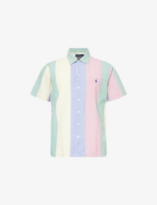 POLO RALPH LAUREN: Striped Boxy-Fit Cotton Shirt
