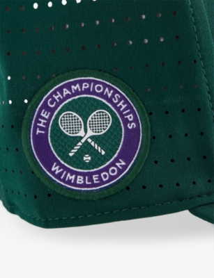Polo Ralph Lauren X Wimbledon Polo Pony Mesh Cap In Green