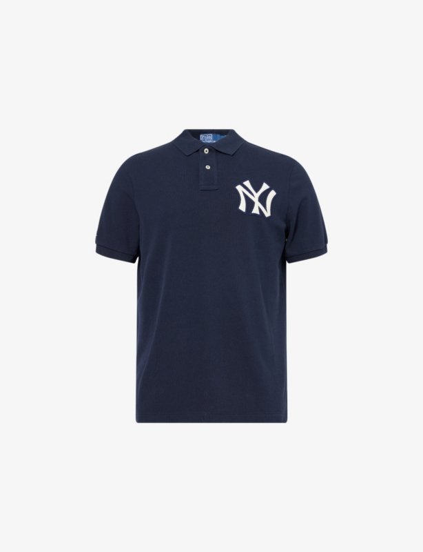Polo Ralph Lauren x MLB Collection NY Yankees Short-Sleeve Cotton-Pique Polo Shirt
