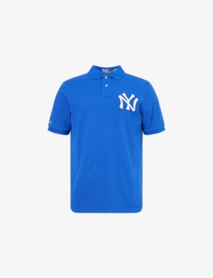 POLO RALPH LAUREN: Polo Ralph Lauren x MLB Collection NY Yankees Short-Sleeve Cotton-Pique Polo Shirt
